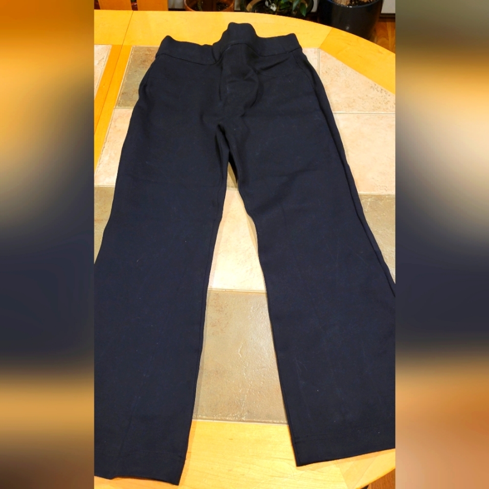 SPANX Black wide-leg trousers